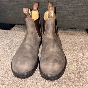 Blundstone Men's Distressed Gray Classic Boots